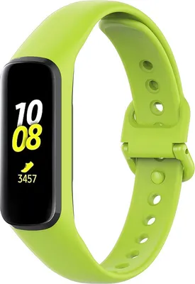 Produktbild von BStrap Silicone Armband für Samsung Galaxy Fit 2, fruit green