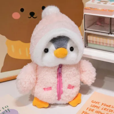 Produktbild von Kuscheltier Pinguin Plüschtier 25 cm Rosa