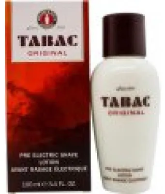 Zdjęcie produktu dla Płyn do golenia Tabac Original do stosowania przed goleniem maszynką elektryczną, 100 ml (dla mężczyzn)