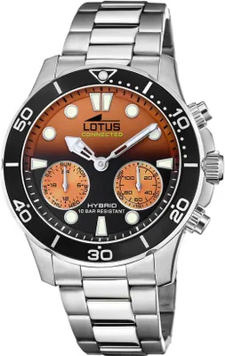Produktbild von Lotus Herren Uhr Classic Sport Elegant Edelstahl Armbanduhr silber UL18800/8