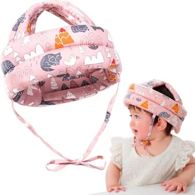 Produktbild von Baby Helm ab 6 Monate,Atmungsaktiv Baby Kopfschutz Schutzhelm,360¡ã Anti-Kollision Baby Helmet,Verstellbarer Kopfschutzmš¹tze,Baby Helmet fš¹r Kleinkind Lernen Laufen und Krabbeln