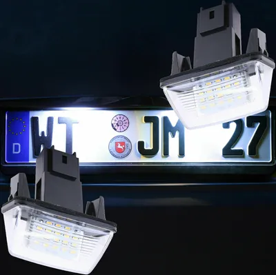 Obrázek produktu pro Led osvětlení registrační značky pro Peugeot Partner | Rifter