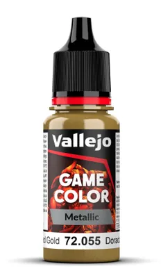 Produktbild von Vallejo 72.055, 17 ml, Gold, Metallisch, Flasche