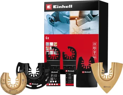 Produktbild von EINHELL Multi-Tool-Set, 708106, 6-teilig