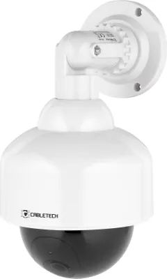 Obrázek produktu pro Cabletech URZ1008 Atrapa bezpečnostní kamery kulatá s LED diodou