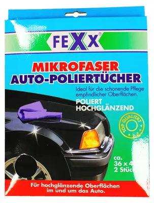 Produktbild von Autopoliertuch Mikrofaser 2 Stück