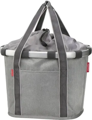 Produktbild von Klickfix Vorderradkorb "Bike Basket" , grau