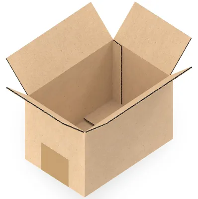 Produktbild von KK Verpackungen 100 Stück Versandkartons 150 x 100 x 100 mm Kartons 1-wellig, Faltkartons