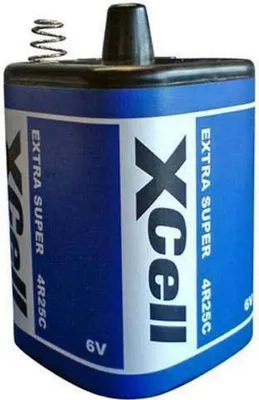 Produktbild von XCell 6V-Block 4R25 X4R25 ** Zn/C 6V/9500 mAh