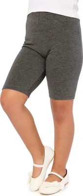 Produktbild von Merry Style Mädchen Kurze Leggings aus Viskose MS10-132 (Dunkelmelange, 128)