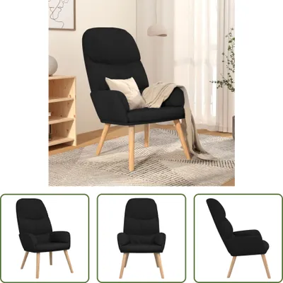 Zdjęcie produktu dla Leżanka The Living Store z czarnego materiału