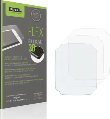 Zdjęcie produktu dla 2x dipos FlexAR Rogbid S15 2.1 Zoll Smartwatch