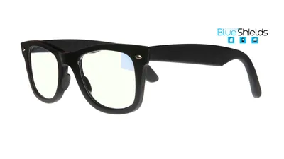 Produktbild von BlueShields von Noci Eyewear TFB300 +2.00 Bildschirmbrille – Lesebrille – Blaulichtfilterlinse – Mattschwarz