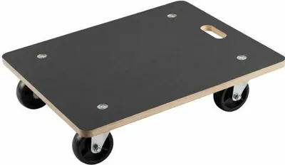 Obrázek produktu pro Platforma de transport Meister, 400kg, cu roti, maner, antiderapanta, 59x49cm