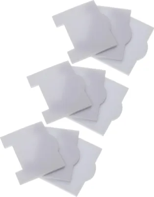 Produktbild von vhbw 9x Staubsaugerfilter Ersatz für Kärcher 6.904-215.0 Filter für Staubsauger - Schaumstofffilter Weiß
