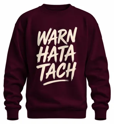 Imagen del producto de Camiseta o sudadera con estampado del dialecto del Ruhrpott, con una frase o declaración sarcástica, color burdeos, talla M