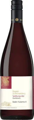 Produktbild von Riegeler St Michaelsberg Spätburgunder Rotwein mit feiner Süße 1000ml