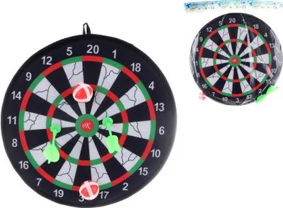 Image de Cible avec balles et fléchettes en velcro