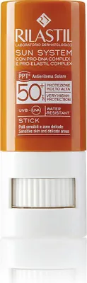 Immagine prodotto di Rilastil Sun System Stick trasparente per zone sensibili Spf50+ 8,5 ml