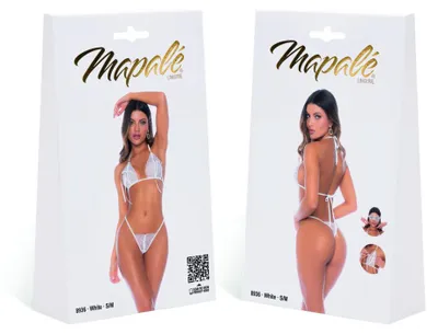 Obrázok produktu pre Sada pozostávajúca z troch kusov - veľkosť S/M - biela