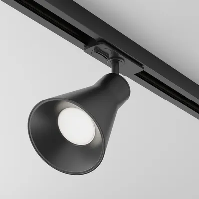 Produktbild von Maytoni Strahler für einphasiges Stromschienensystem UNITY Virar 1x GU10 excl. Schwarz aus Aluminum 10W für Küche, Schlafzimmer, Wohnzimmer, Esszimmer, Lobby
