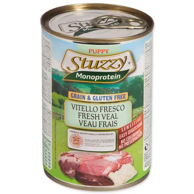 Immagine prodotto di Cibo in scatola STUZZY Puppy Monoprotein Veal 400 g