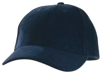 Image de Casquette de baseball James Harvest, modèle "L.A", en coton sergé brossé, référence ET281 (taille unique), couleur marine