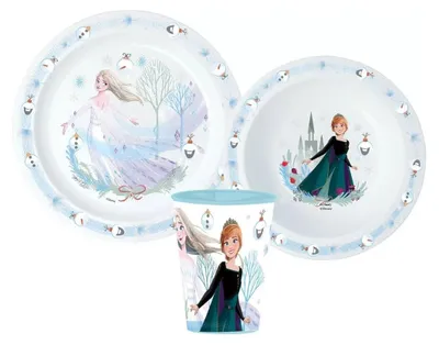 Obrázek produktu pro Vánoční sada nádobí Disney Royally Cool, sada z mikromateriálu, hrnek 260 ml