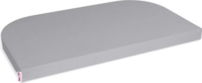 babybay Jersey Spannbetttuch für Maxi, Midi, Mini, Boxspring, Trend und Comfort, grau