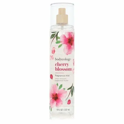 Produktbild von Bodycology Cherry Blossom Cedarwood And Pear fragrance mist spray 237 ml
