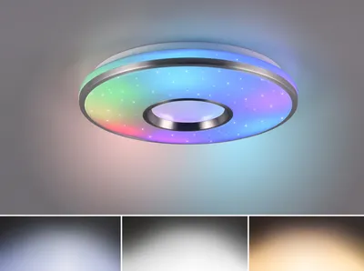 Produktbild von Trio Leuchten LED Deckenleuchte Realta 21W+3W weiß