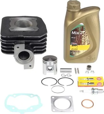 Imagen del producto de Juego de cilindros de 50cc, 40mm, de gran tamaño, para Peugeot AC, modelos Ludix 1 y 2, Speedfight 3 y 4, Vivacity 3, Kisbee, Django y Citomerx