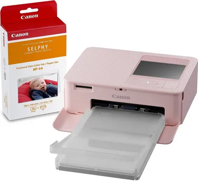 Immagine prodotto di Canon SELPHY CP1500 rosa + carte RP-54