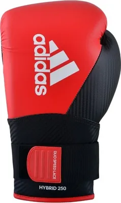 Image de adidas - (kick) gants de boxe - Hybrid 250 Training Red/Swartz - 14 oz