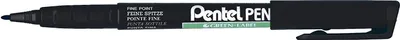 Produktbild von Pentel NMS50, Schwarz, Feine Spitze, Schwarz, 2 mm, 1 mm, 1 Stück(e)