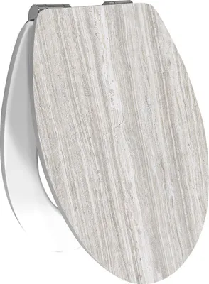 Produktbild von Primaster WC-Sitz mit Absenkautomatik White Wood