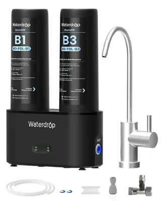 Produktbild von Waterdrop DLB Untertisch-Wasserfiltersystem, mit Filterlebensanzeige