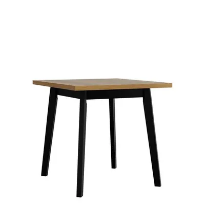 Obrázek produktu pro Jídelní stůl 80x80 cm AMES 1 - dub grandson / černý