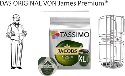 Produktbild von Tassimo Kapselhalter plus Jacobs XL Krönung16 Kapseln für Tassimo
