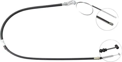 Immagine prodotto di Freno di stazionamento a fune 1.710 mm Freno a tamburo A.B.S. per TOYOTA 4, tra gli altri