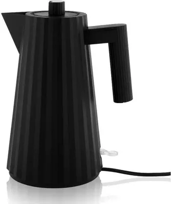 Produktbild von Elektrischer Wasserkocher Alessi Plisse Black, 1,7 l