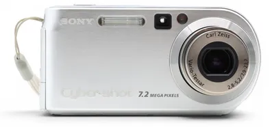 Produktbild von Sony Cyber-shot P200, 7,2 MP, Kompaktkamera, CCD, 3x, 6x, 100, 200, 400, Auto