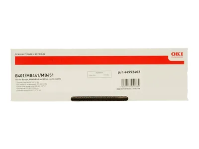 Zdjęcie produktu dla OKI 44992402, 2500 stron(y), Czarny, 1 szt.