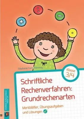 Obrázek produktu pro Schriftliche Rechenverfahren: Grundrechenarten, Klasse 3/4