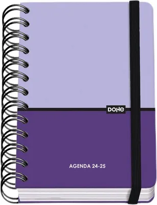 Productafbeelding van Schulagenda 2024-2025 - Tagebuch - A6 - Duo-Violett - Ringeinband
