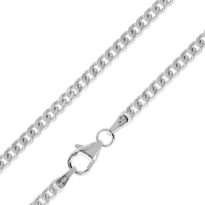 trendor 41291 Herren Halskette 925 Silber Panzerkette 2,7 mm breit 1