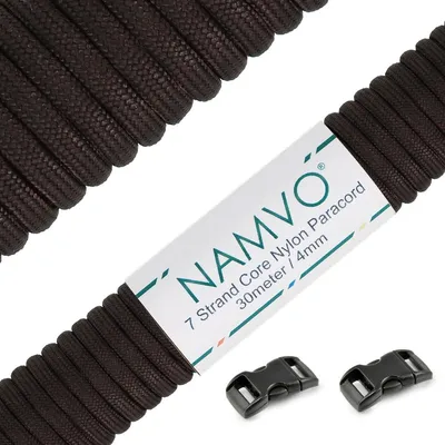 Produktbild von Solidchoice – 550 Paracord, Militärspezifikation Typ III, für Überleben und Camping, 30 Meter
