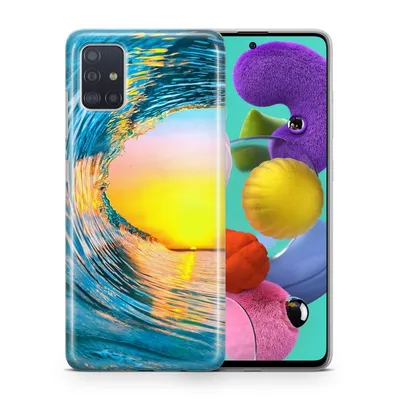 Produktbild von Handyhülle Schutzhülle für Vivo X60 Pro Case Cover Tasche Bumper Etuis TPU, Modell:Vivo X60 Pro, Motiv auswählen:Welle