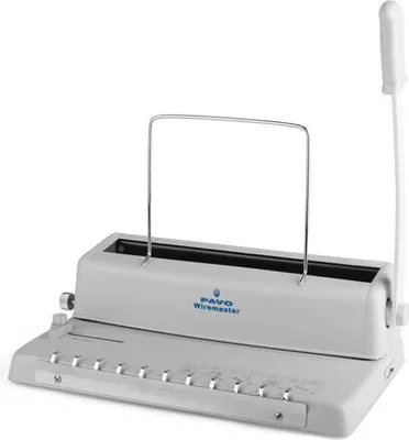 Produktbild von 1x PAVO Wiremaster Profi Stanz und Drahtbindegerät bis max. 120 Blatt