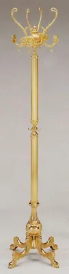 Immagine prodotto di Casa Padrino appendiabiti barocco oro 45 x 45 x H. 191 cm - Appendiabiti in ottone nobile - Armadio barocco per hotel